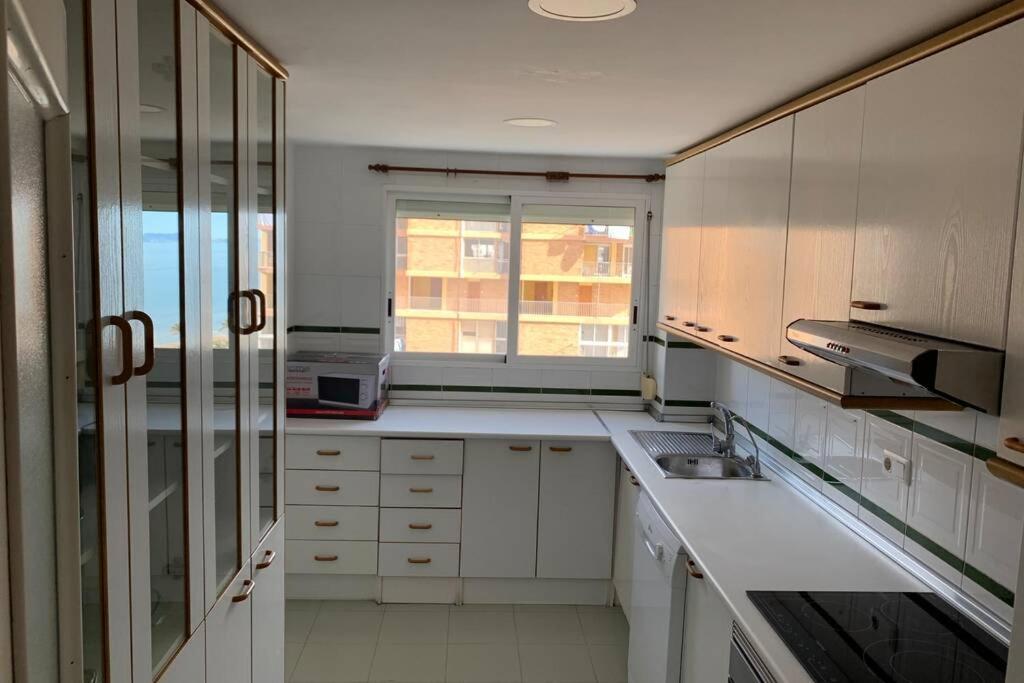 Apartamento Frente Al Mar, Playa Muchavista, Alicante Lägenhet La Venteta Exteriör bild